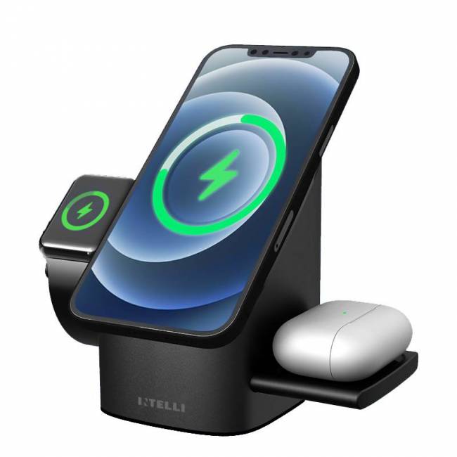 INTELLI StepUp Magnetic Wireless Charging Station