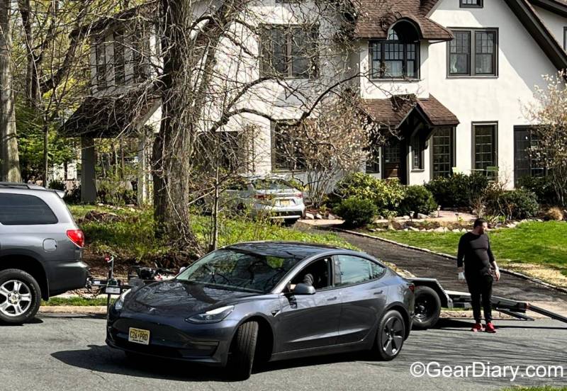 Tesla Model 3 delivered by FINN