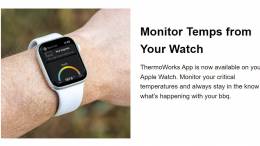 Monitor you rcook with ThermoWorks cloud on your Apple Watch