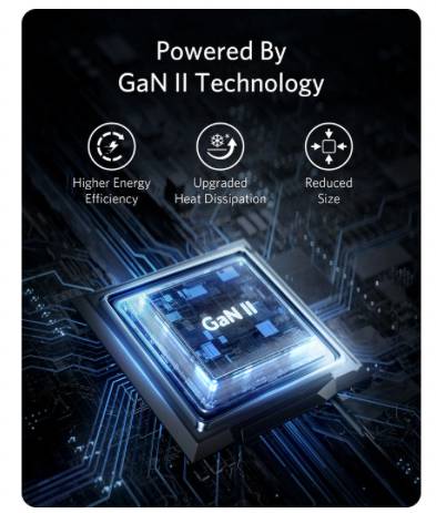 The Anker 735 Charger (Nano II 65W) has GaN II Technology