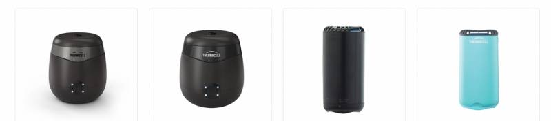 different Thermacell mosquito repellent systems 