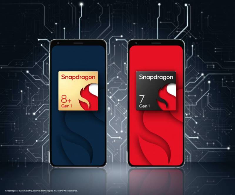 Snapdragon 8+ Gen 1 and Snapdragon 7 Gen 1