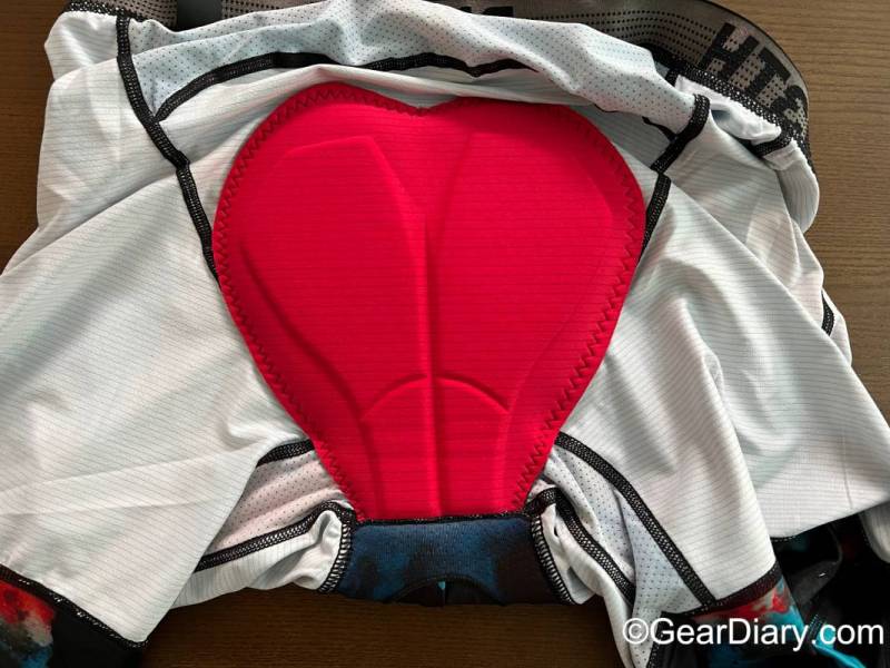 The padded seat in the BN3TH North Shore Chamois Cycling Underwear