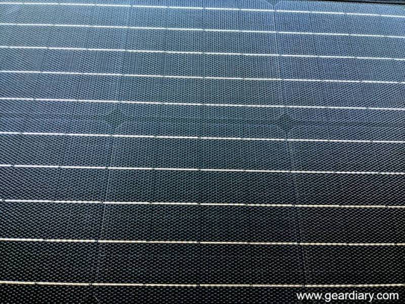 A view of the Anker 625 Solar Panel