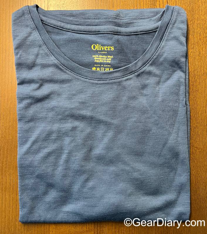 Olivers Apparel Convoy Tee freshly unwrapped