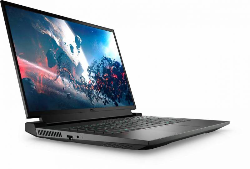 Side view of the Dell G16