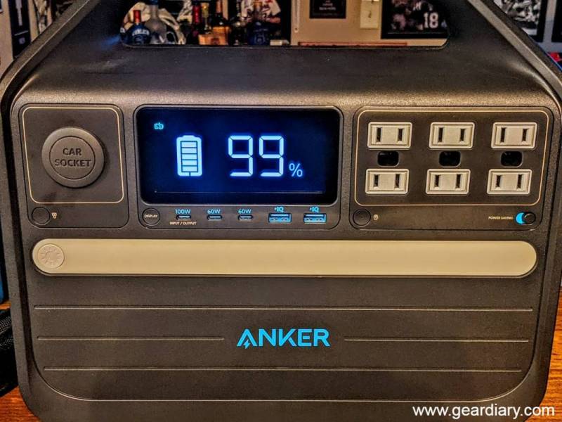 Front of the Anker 555 PowerHouse