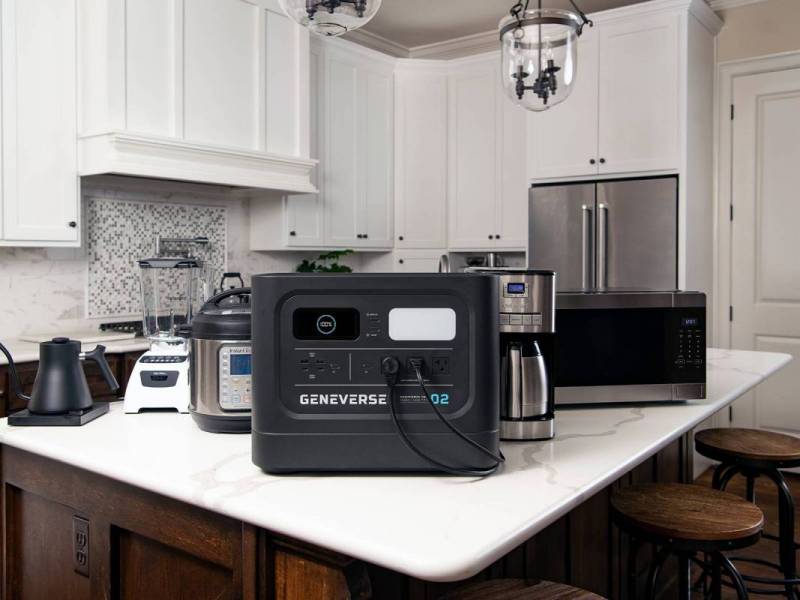 HomePower PRO Series sitting on a kitchen counter.