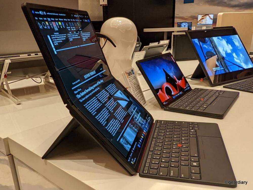 16" Lenovo Next-Gen ThinkPad X1 Fold Looks Like It Could Be a Road Warrior's Best Friend