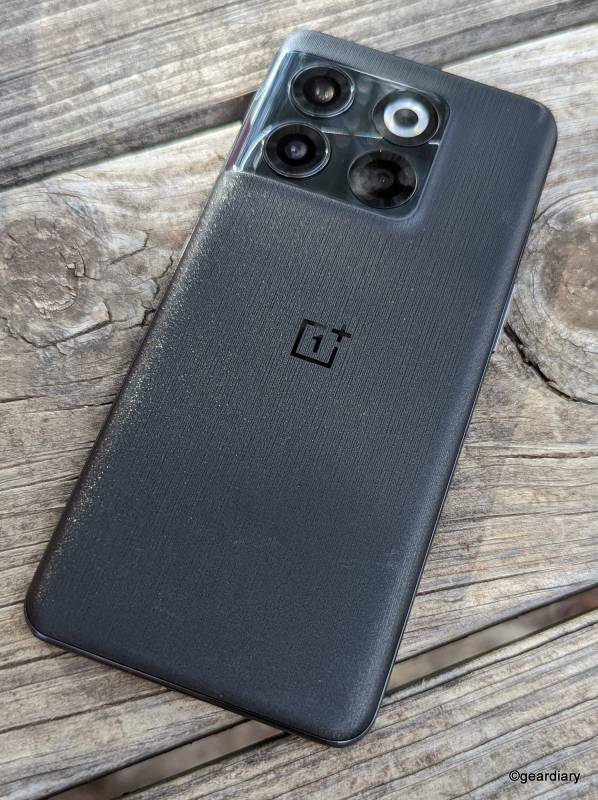 The back of the OnePlus 10T 5G