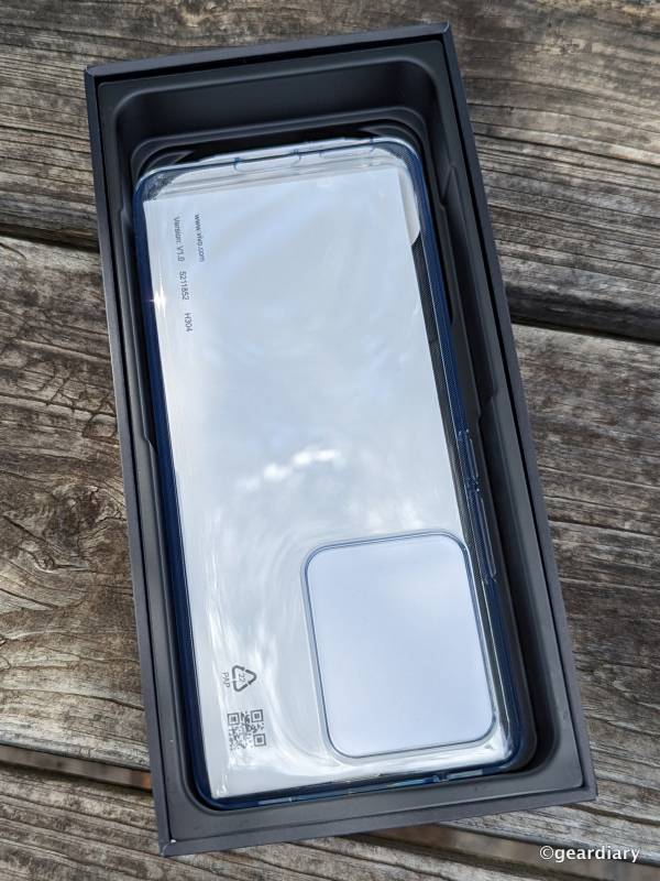 Included screen protector with the vivo V25 Pro