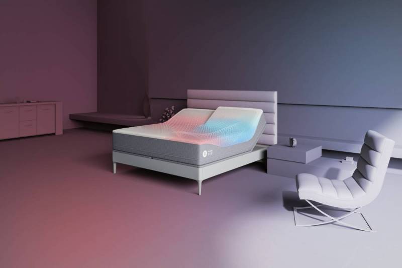 The Sleep Number Climate360 Smart Bed has separate zones to heat and cool each sleeper according to their preferences.