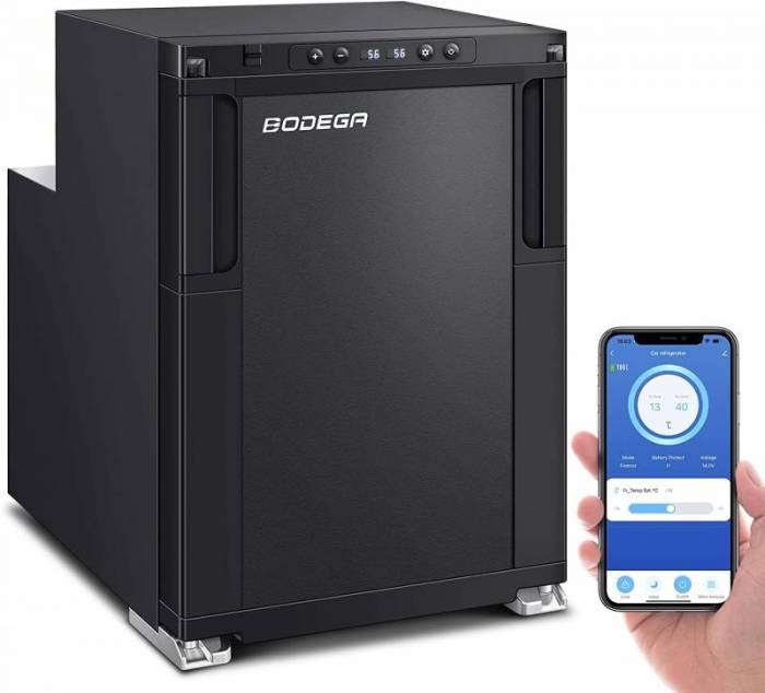 The Bodega Cooler R50 can be controlled via app