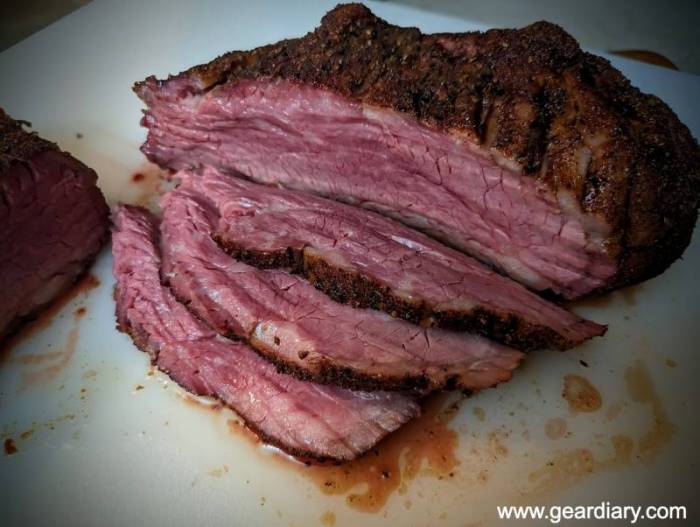 Tri-tip cooked using the ThermoPro TempSpike Wireless Probe