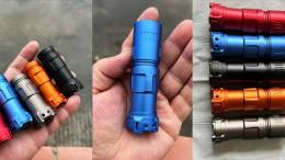 Highly Customizable and Powerful Rook EDC Flashlight Now on Kickstarter