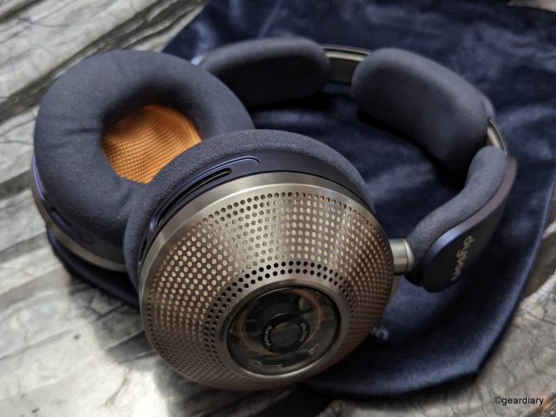 The earcups on the Dyson Zone headphones