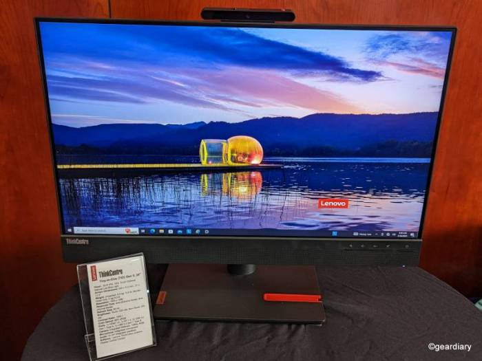The Lenovo ThinkCentre Tiny-in-One Gen 5 Monitor