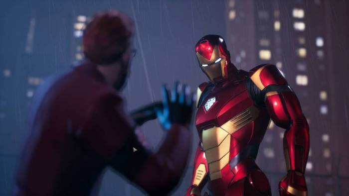 Iron man in the second Marvel's Midnight Suns DLC
