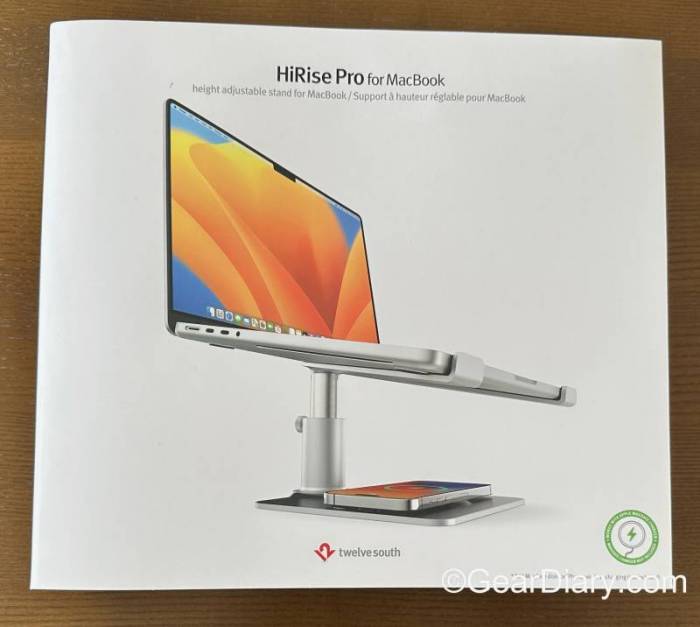 Twelve South HiRise Pro for MacBook retail box
