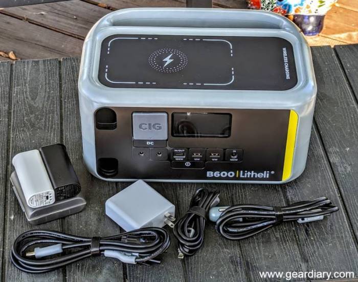 The Litheli B600 Portable Power Station