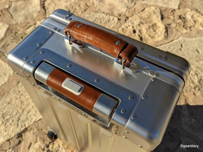 The top of the Sterling Pacific 35L Cabin Travel Case
