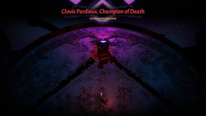 Clovis Pardieux, Champion of Death in Curse of the Dead Gods
