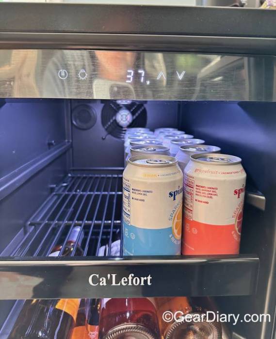 Ca'Lefort 15" 100-Can Beverage Refrigerator Review: Keep the Party Going with Ready-to-Serve Cold Beverages