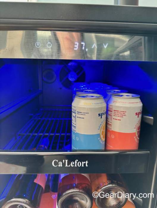 Ca'Lefort 15" 100-Can Beverage Refrigerator Review: Keep the Party Going with Ready-to-Serve Cold Beverages