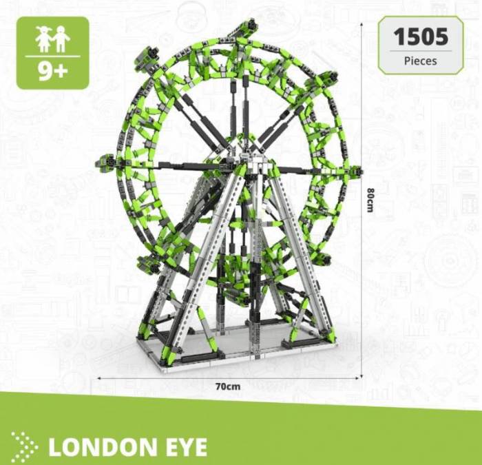 Engino London Eye stock photo