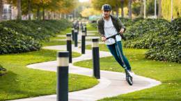 The Atomi Alpha Foldable Adult Electric Scooter Makes Personal Transportation Fun