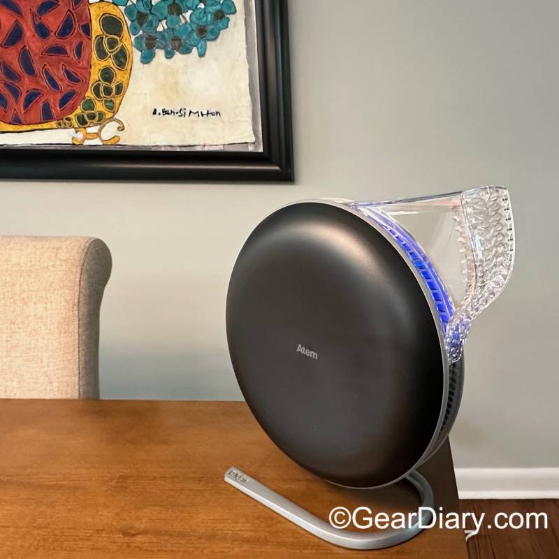 IQAir Atem Desk Review: A Portable and Personal Clean Air Solution