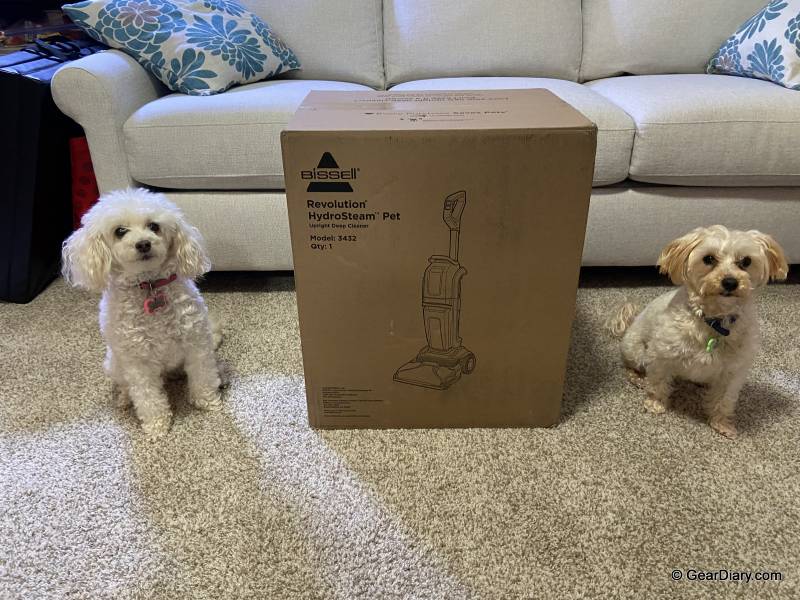 Review: We Tested the Bissell Revolution HydroSteam Pet Carpet Cleaner