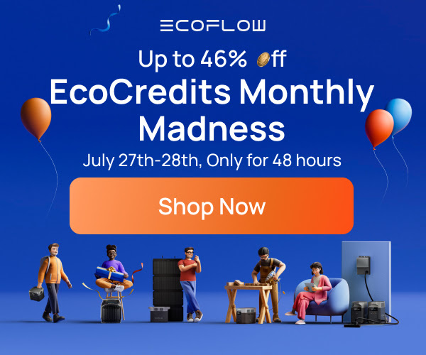 Ecoflow's EcoCredits Monthly Madness in the U.S.