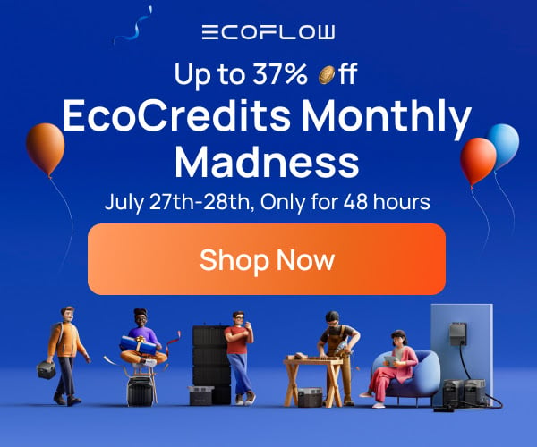 Ecoflow's EcoCredits Monthly Madness in Canada