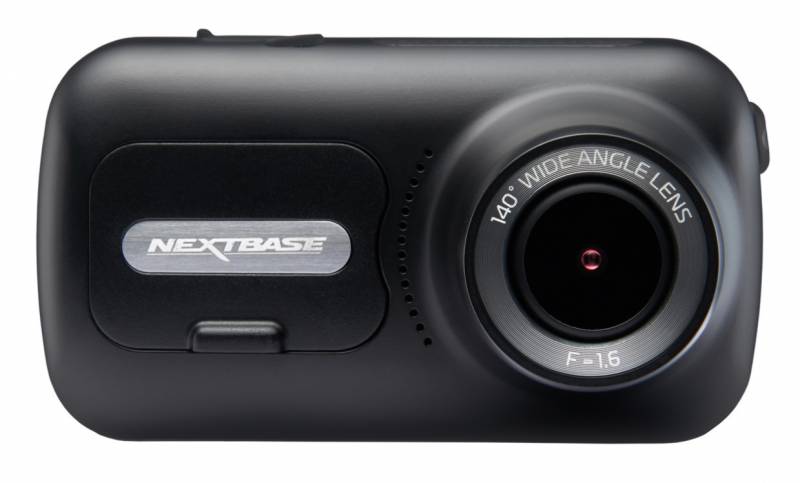 Front of the Nextbase 322 GW Dash Cam that faces traffic