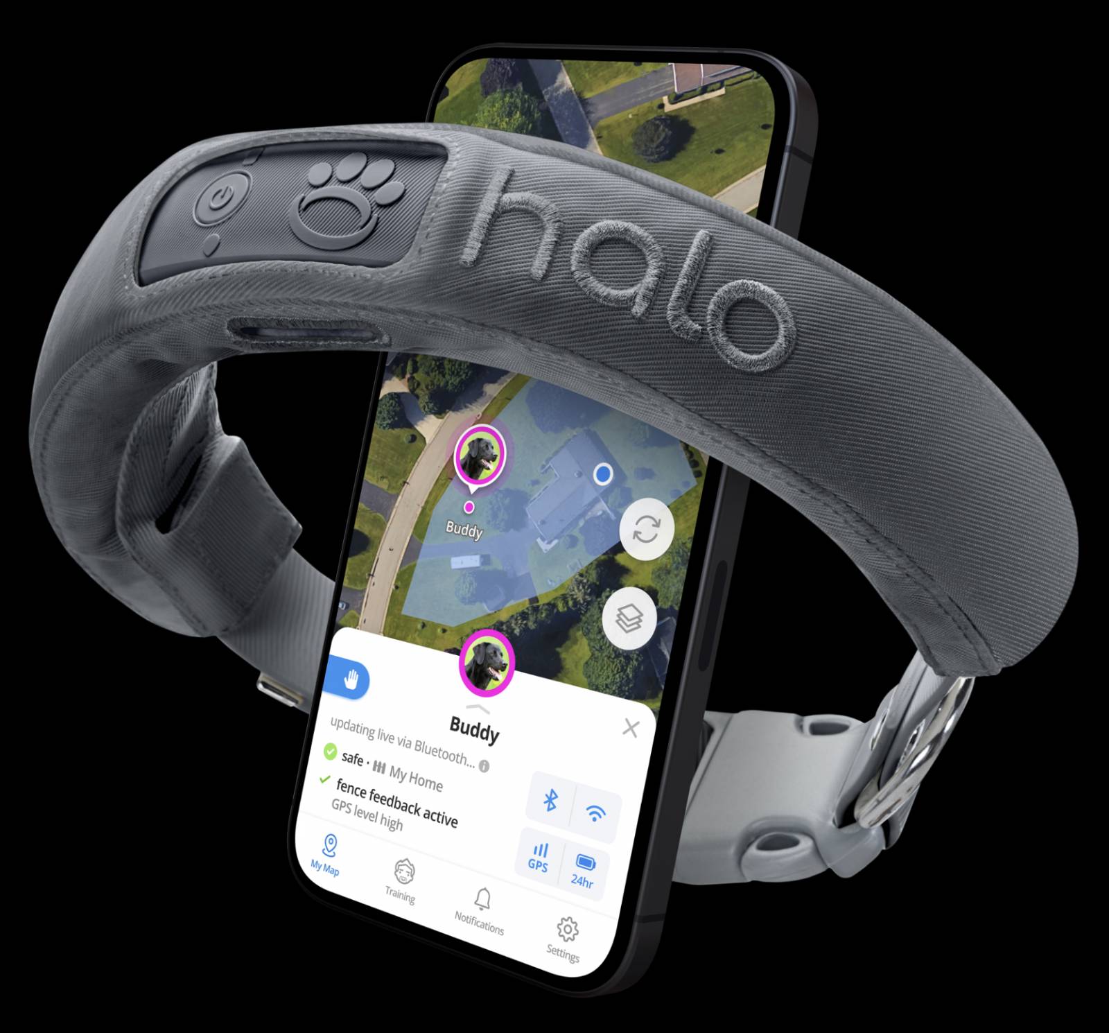 The Halo Collar 3 Is an AI-Driven GPS Dog Fence That Will Help Train Your Canine Not to Roam
