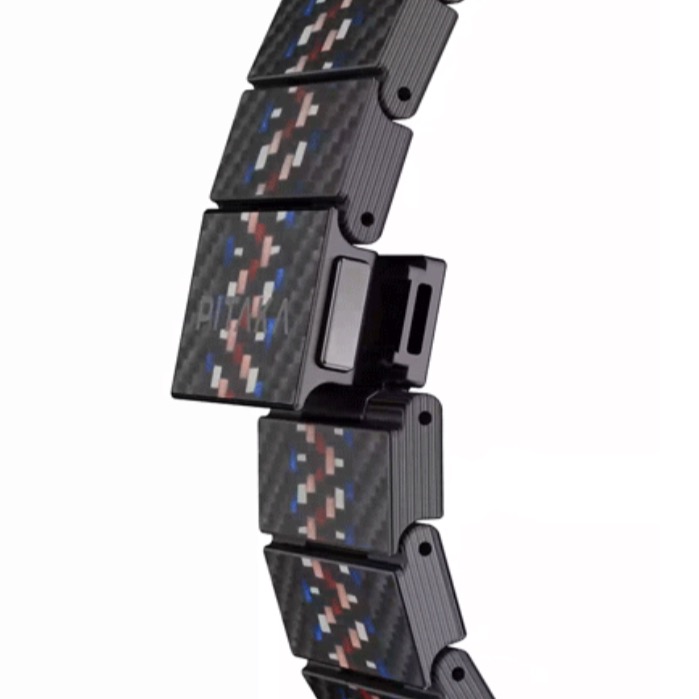 Pitaka Carbon Fiber Apple Watch Band Review: Eye-Catching Graphics on a Carbon Fiber Strap