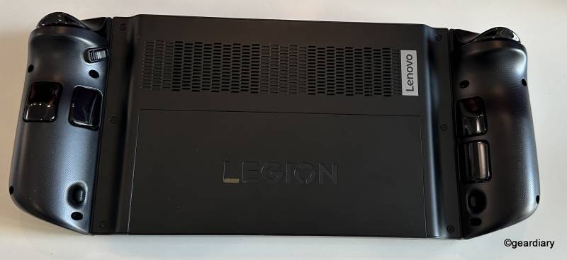 Back of the Lenovo Legion Go