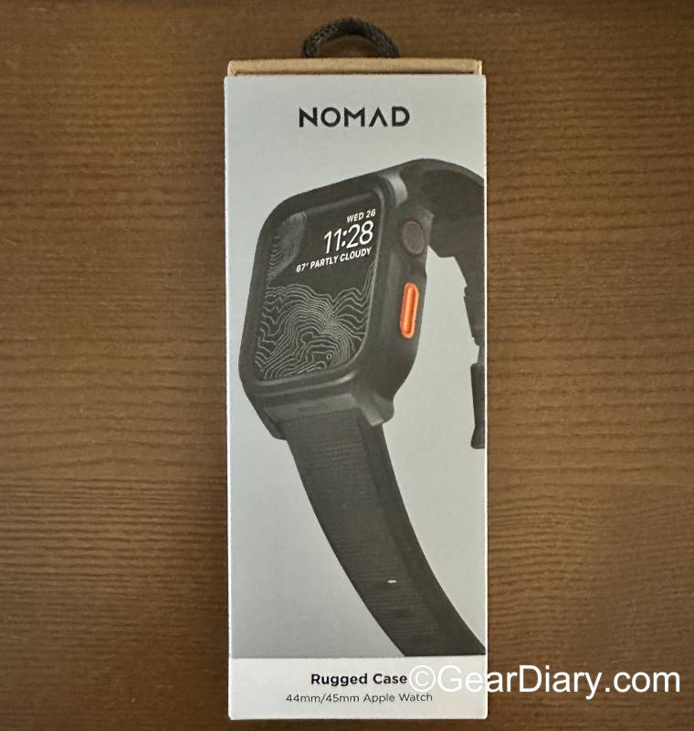 Nomad Rugged Case for Apple Watch retail box