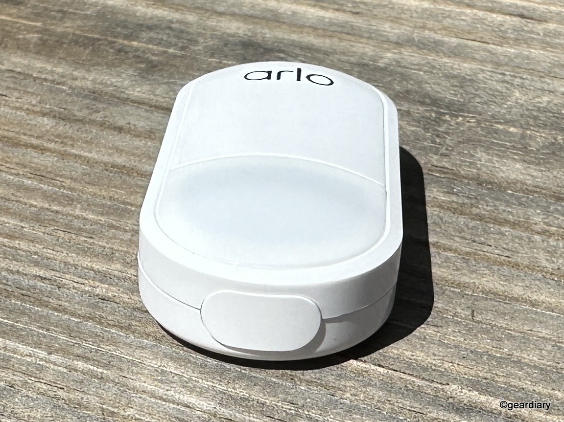 Arlo Home Security System sensor bottom