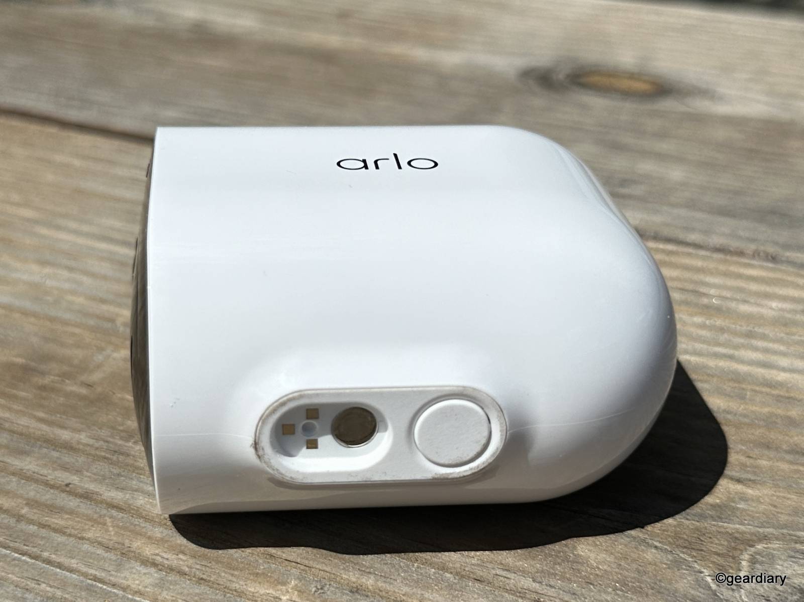 Bottom of the Arlo Pro 5S 2K Wireless Security Camera