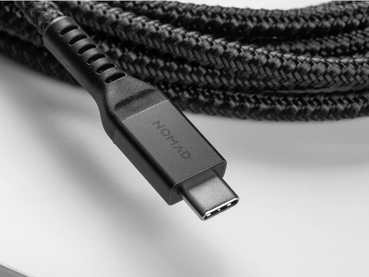 USB Type-C tip on the Nomad USB-C Cable
