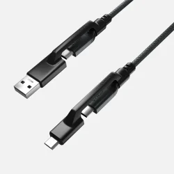 The universal tips on the Nomad USB-C Universal Cable