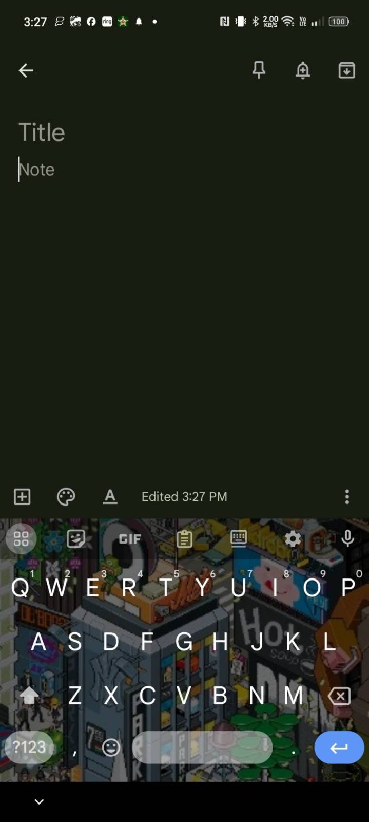 OnePlus Open Keyboard