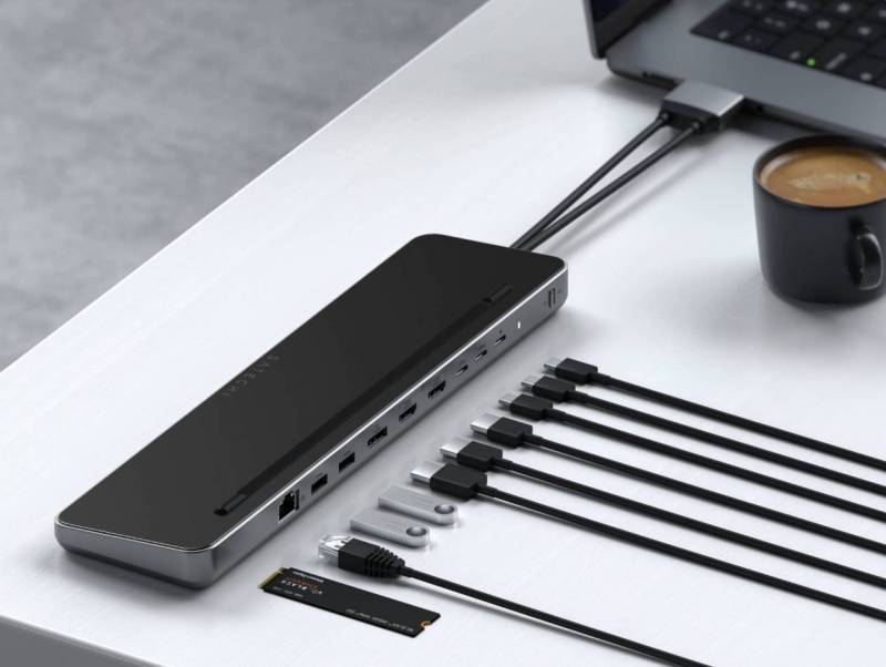 The Satechi USB-C Dual Dock Stand