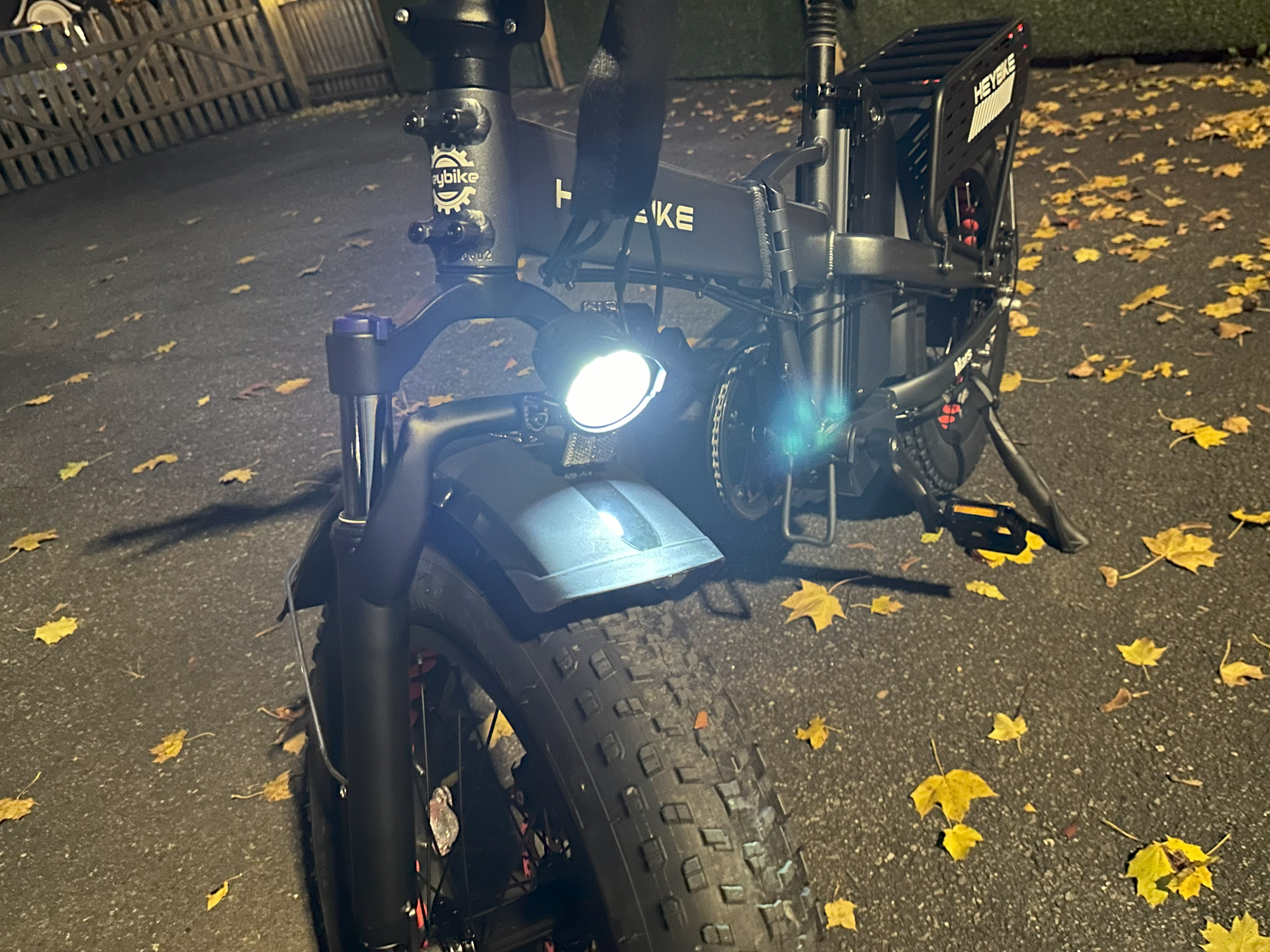 Heybike Mars 2.0 headlight