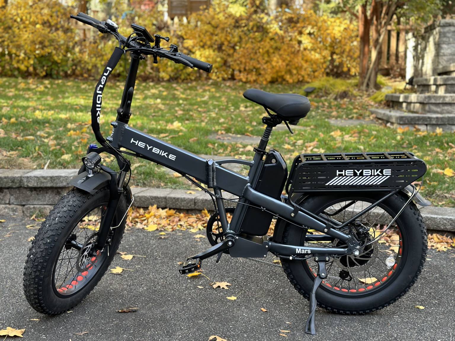 Heybike Mars 2.0 Review: Folding Fat Tire Class 3 E-Bike Fun At A Great ...