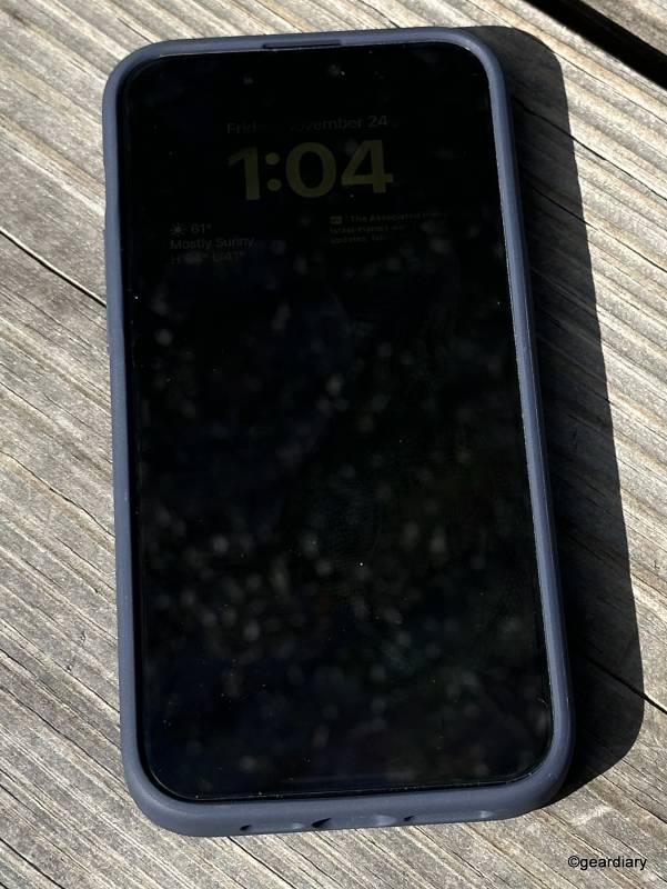 Incipio Cru iPhone 15 Pro Max case with MagSafe front