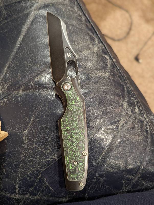 Kansept Knives Tuckamore with blade extended