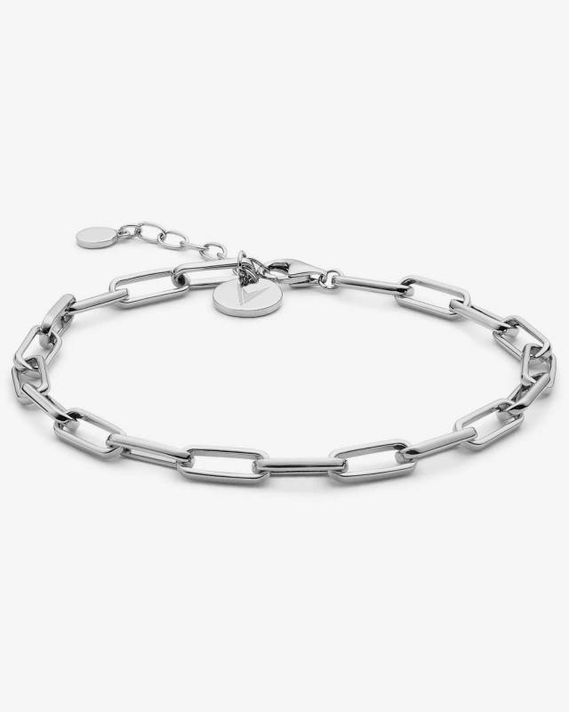 Vincero Collective Women's Chain Link Bracelet in silver